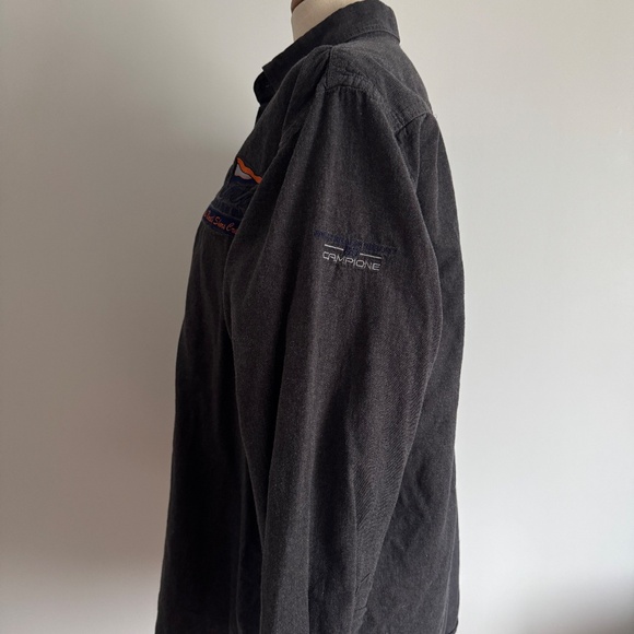 Claudio Campione - Grey Long Sleeves Button Shirt - Picture 3 of 12